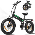 HITWAY BK10S Wholesale 48V 12Ah Folding E-Bike 20*4" Fat Tire All-Terrain E-Bike for Off-Road Riding CE Certified