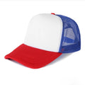2022 Adjustable Fashion Design Custom Logo Any Colour 5 Panel Mesh Blank Foam Trucker Hat Caps