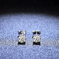 0.5ct Moissanite Gemstone S925 Sterling Silver Moissanites Diamond Earring for Gift