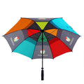 Heavy Duty Personalized Umbrella Custom logo logo Printing Double Layered Golf Umbrella