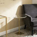 Modern New Design Acrylic Coffee Table Popular Metal Round End Table Luxury Living Room Nordic Side Smart Coffee Table