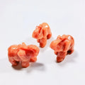 Diy Natural Jade Red Aventurine Elephants Crystal Carving Animals Dream Amethyst Elephant Healing Gift
