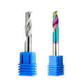 Cost-effective Aluminum Specific 1 Flute Endmill Cnc 6mm Shank Cnc Router Bit for Aluminum Copper 6mm Single Flute End Mill