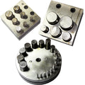5 Holes 7 Holes 17 Holes Jewelry Making Tools Metal Dapping Punches Set Round Disc Cutter Set Disc Cutter for Jewelry
