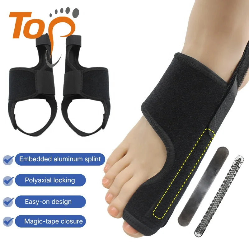 Adjustable Orthotic Correction Hallux Valgus Splint Separator Bunion Corrector Big Toe Separator