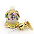 Hot Sale 15ml Arabic Gold Color Butterfly Perfume Bottle Empty Glass Refillable Essential Oil Attar Container With Good Price