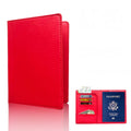 Factory Price PU Leather Passport Covers Travel Accessories ID Bank Credit Card Bag Men Women Fashion Leather Passport Holder