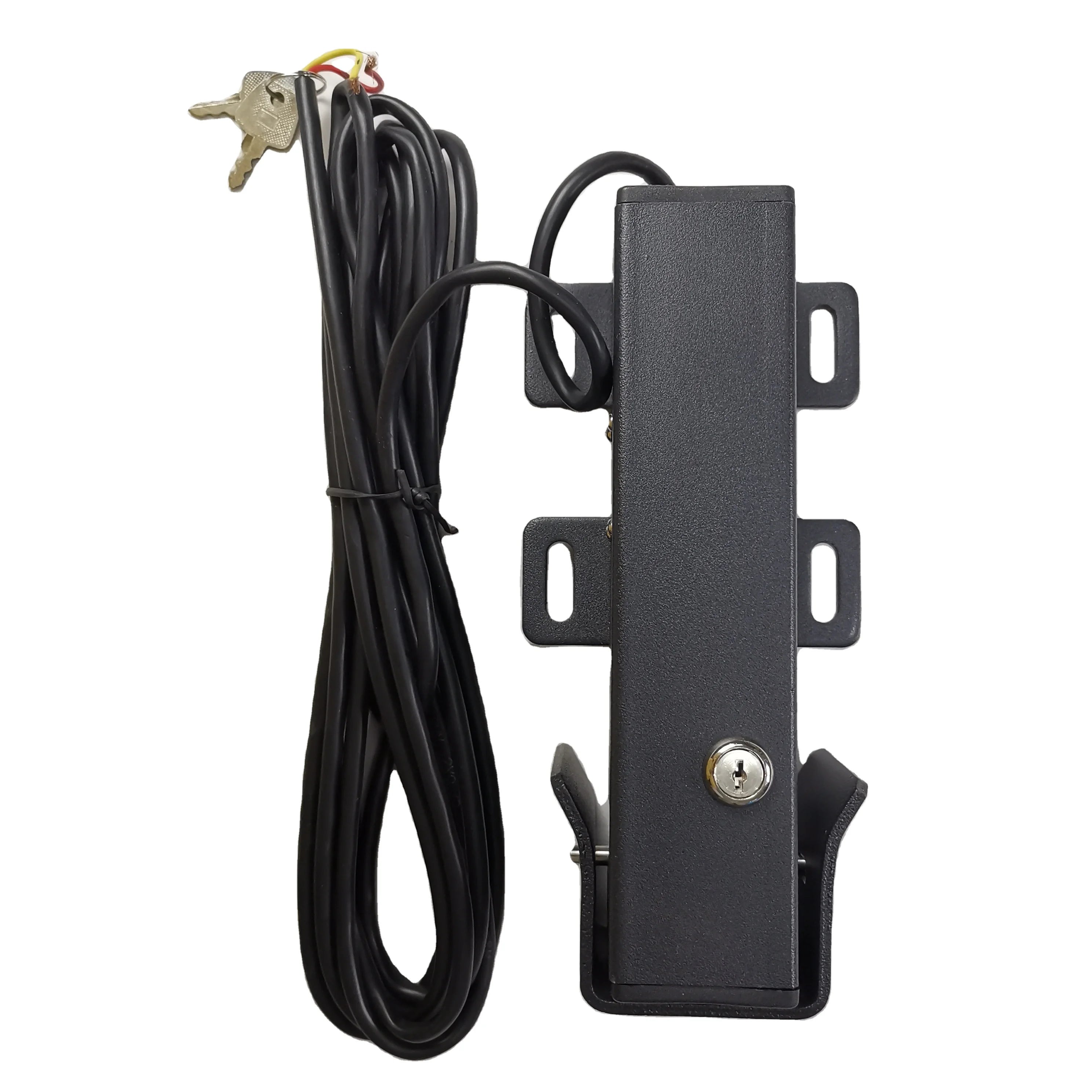 Automatic Swing Gate Opener Gate Black Electric Lock 24V for Garden Swing Gate