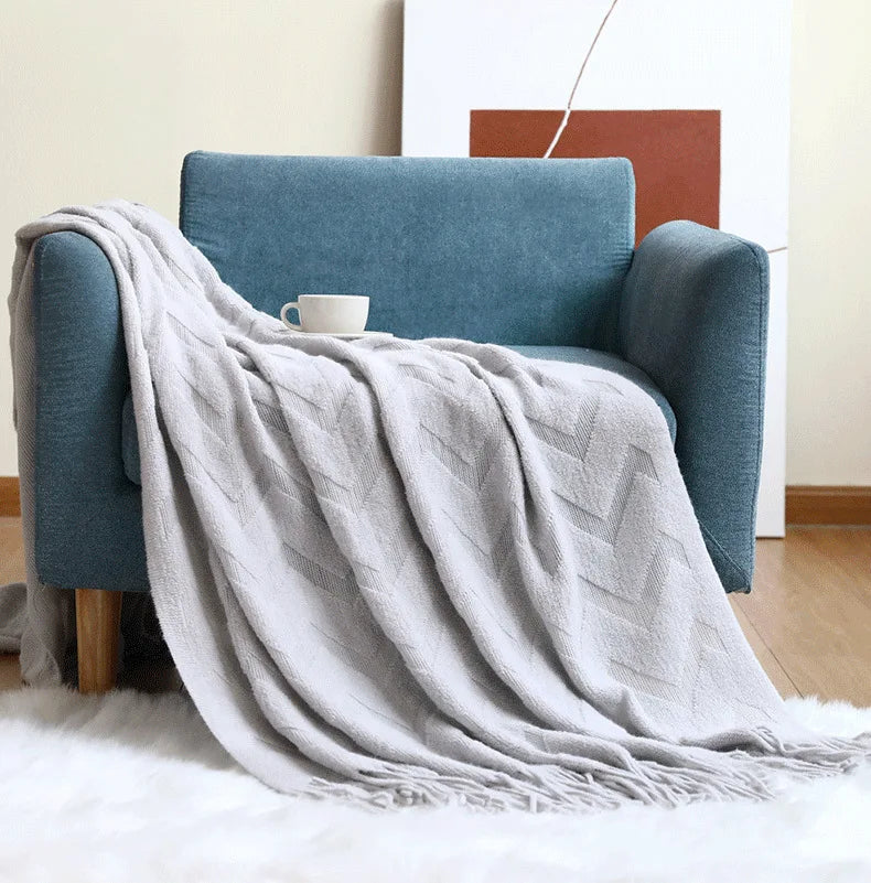 European and American Style Blankets Hot-selling Sofa Blankets High-quality Factory Direct Thermal Blankets