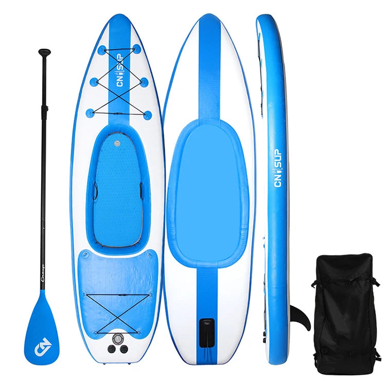 Inflatable SUP Fishing Paddle Board Canoe PVC Pedal Kayak Water Entertainment Surfing Paddleboards With Pump Paddle