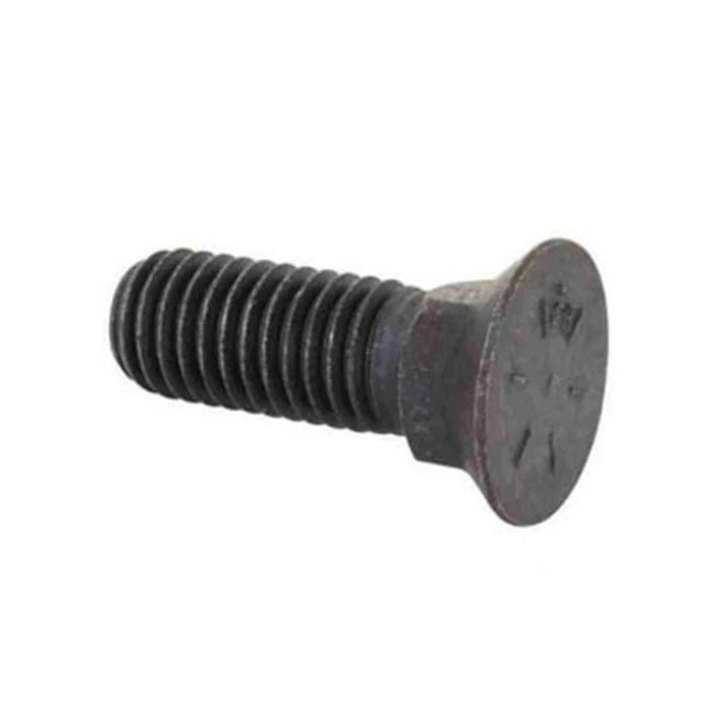 Carbon Steel Black Plough Plow Flat Head Square Neck Head Carriage Bolt DIN608 for Agricultural Equipment