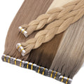 Full Cuticle Tape in Hair Extension Remy Skin Weft Tape Human Hair Extensions 100% Tape in Hair Extensions