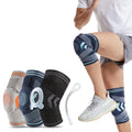 2025 New Hot Sale High Elastic Compression Professional Sports Knee Sleeve Support Breathable Bandage Knee Braces for Knee Pain