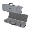 GLARY IP67 Waterproof Gun Case Box Hard Plastic Tactical Gun Case for Carrying Grey Wholesale Gun Safe Case Box Manufacturer