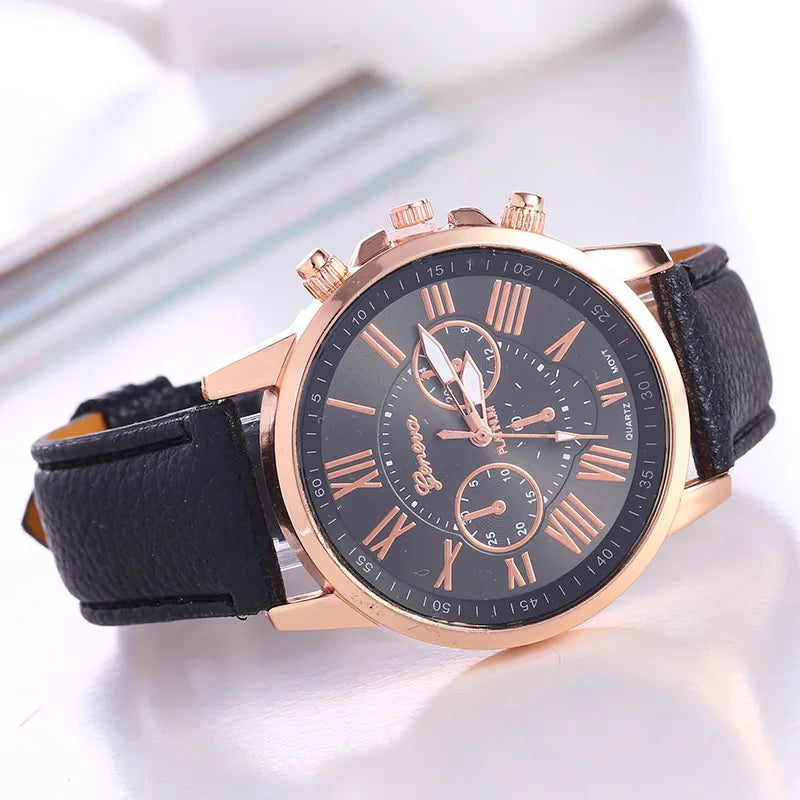 2024 Custom Fashion Normal Watch Women Cute Wrist Watches for Ladies Geneva Bracelet Quartz Watch