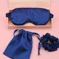 Luxury Satin Fabric Eye Mask With Frill China Made Private Label Satin Sleeping Eye Mask
