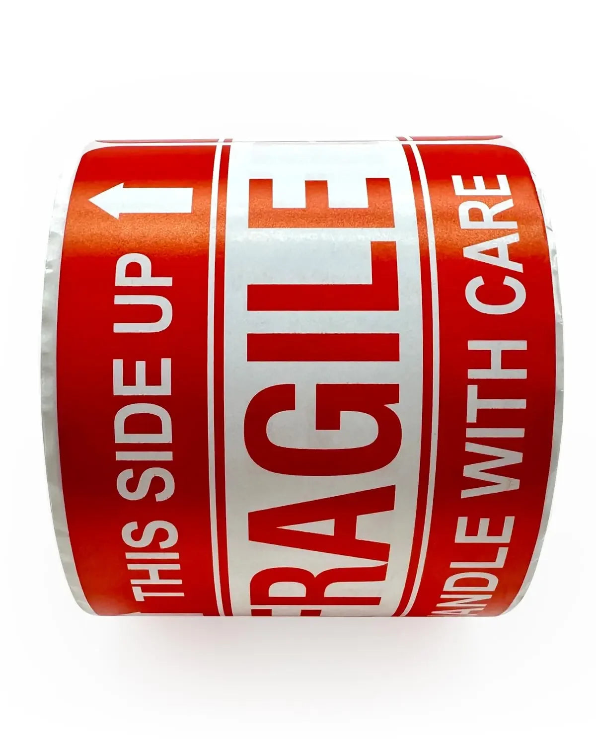 100 Fragile Warning Stickers Easy Tear for Moving Boxes Shipping Envelopes