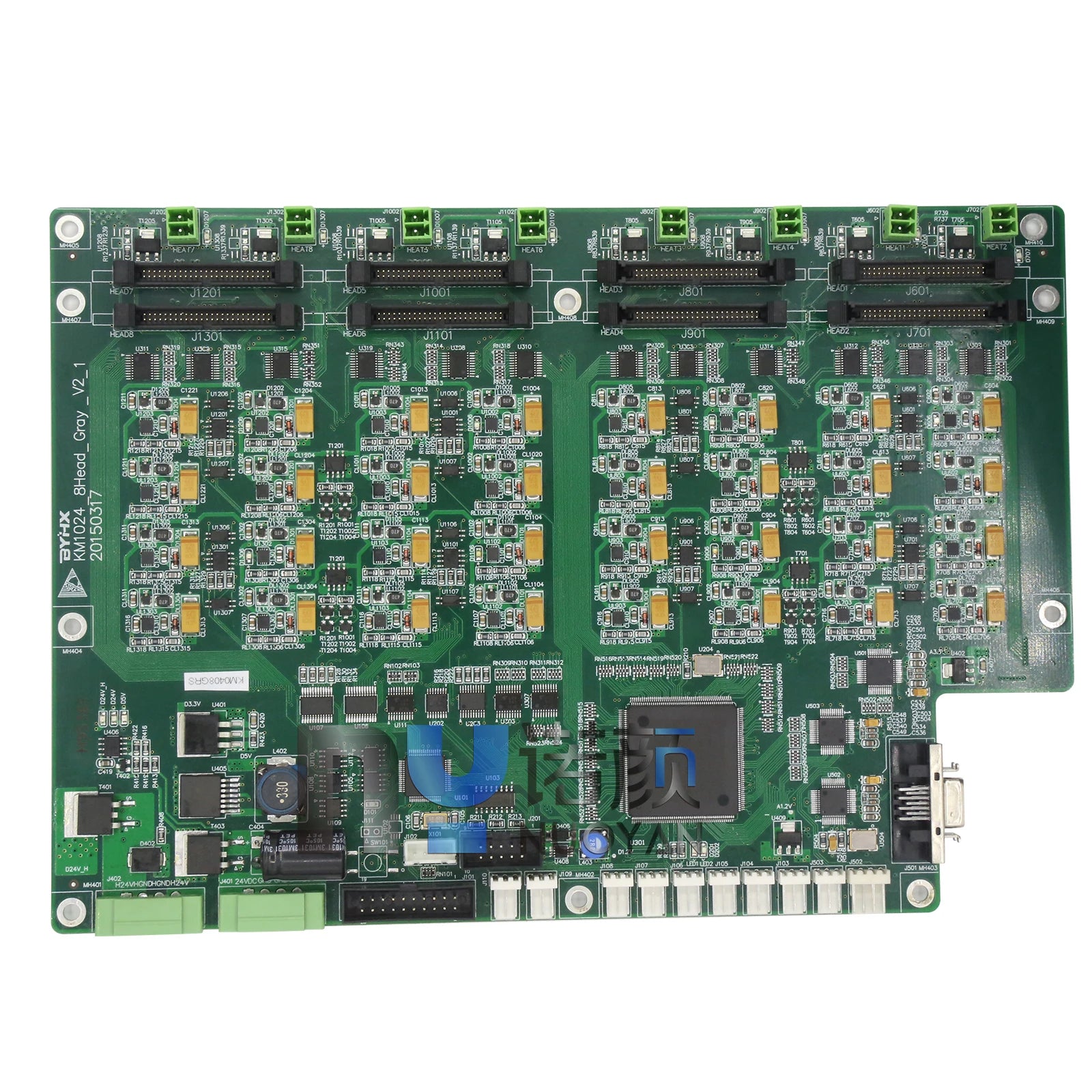 BYHX KM512i Printhead Carriage Board New Inkjet Printer Part for Chinese Brand Printers