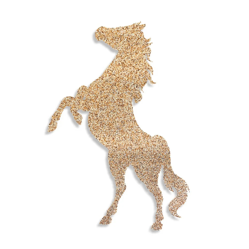 Home Wall Art Decorative Painting Modern Horse Shape Engraving Picture Printed on Aluminum Plate