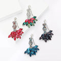 Vintage Exquisite Shiny Crystal Rhinestone Mermaid Brooch Pin Women's Jewelry for Wedding Dress Clothing Decoration Gift Idea