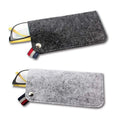 Portable Eyeglasses Sunglasses Storage Pouch Case Holder Fabric Felt Pouch for Living Room Use
