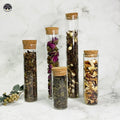Wholesale and Customized Flat or Round Bottom Glass Tube with Cork Lid