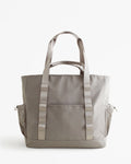 Waterproof Twill Nylon Sport Tote Bag Custom Printed Logo Tote Bags for Women with brand Zipper