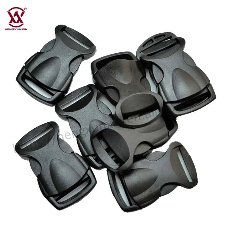 Wholesale 38mm Plastic Quick Side Release Buckle for Luggage Strap 1.5 Inch Adjustable Webbing