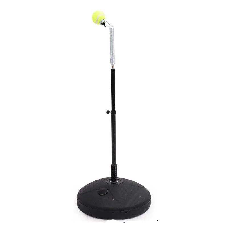 Adjustable Tennis Ball Trainer with Base  Swing Trainer Practice Training Tool Tennis Grip