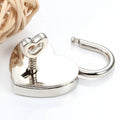 Personality Burnishing Fine Jewelry Bracelet Love Key and Lock Necklace Pendant Jewelry Valentines Gift