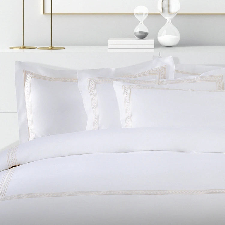 LINENPRO New Type Soft Luxury Bed Sheets Sets 100% Cotton Bedding Sets for Home Hotel