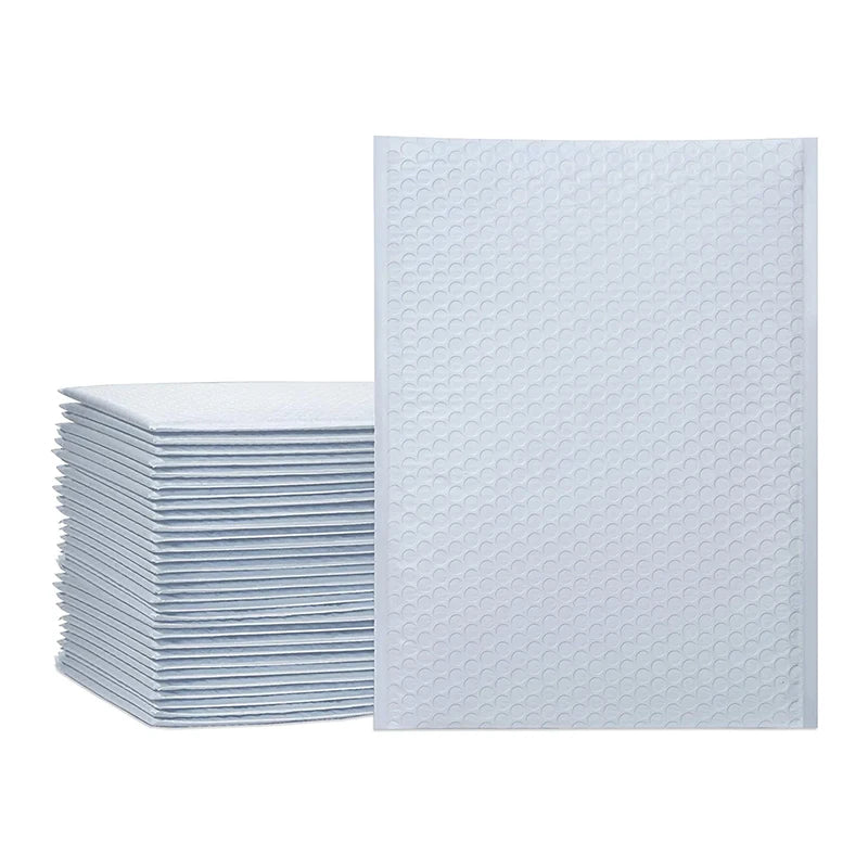 ZGCX Poly Bubble Mailer Envelopes-Multi-Color Options Waterproof & Eco-Friendly Packaging for Cosmetics