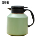 Large Capacity 304 Stainless Steel Teapot Leak-Proof Handle Double Wall Thermos Jug for Household Office Gift for Coffee Tea