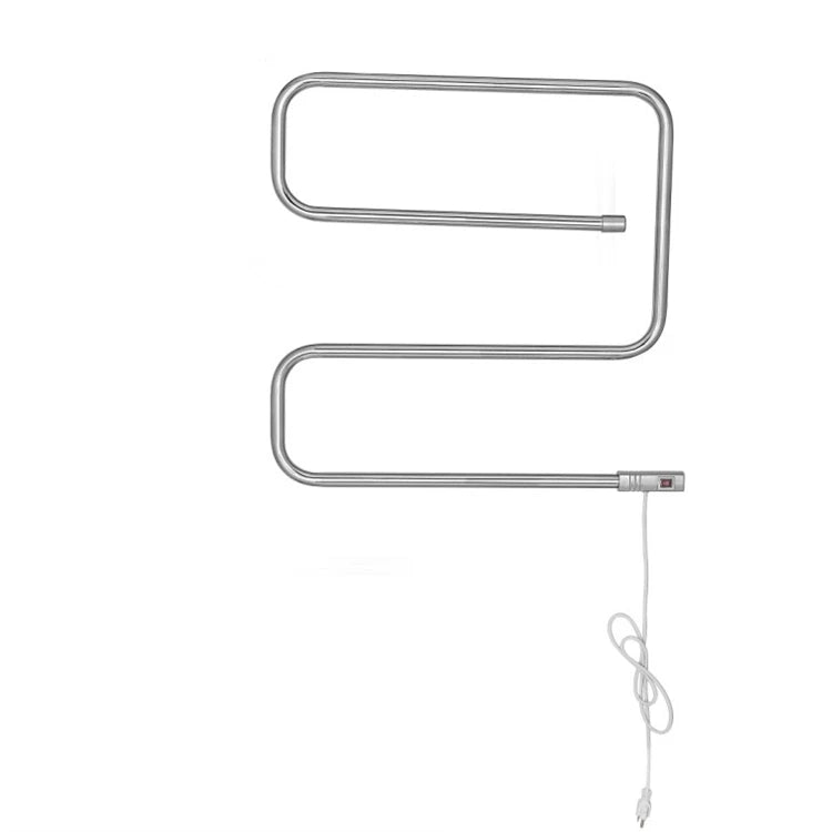 Wall-Mounted Steel Bathroom Radiator Electrical Dry Wire Square Flexible Towel Warmer Custom Graphic Design Solution