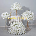 JCF414 Wholesale Large Rose Flower Ball Wedding Centerpieces 50cm Silk Flower Ball Flower Centerpiece Arrangement