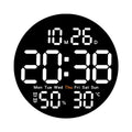Large Custom Electric Digital Color Alarm Snooze Brightness Adjustable Count up Down Remote Table Wall LED Clock