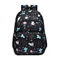 Cute Teen Backpack Promotion Plain Pink Simple Allover Printed Soft for Girls Grade 7