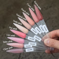 Pink Butterfly Nail Art Nail Dip Powder Acrylic 3 in 1 Smooth Cover Nude Pink Clear Acrylic Powder