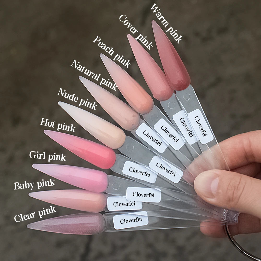 Pink Butterfly Nail Art Nail Dip Powder Acrylic 3 in 1 Smooth Cover Nude Pink Clear Acrylic Powder