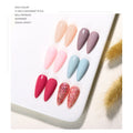 JTING Free Sample OEM Private Label 6colors Soak Off Nail Gel Polish Set Professional Perfect Nail Gel Custom Nail Polish Bottle