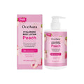 OCEAURA Skin Care Moisturizing Smoothing Refreshing Brightening Niacinamide Hyaluronic Acid Peach Body Lotion 100ml