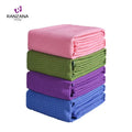 Wholesale Eco-friendly Yoga Towel Anti Slip Quick Dry Custom Colourful Natural Microfiber GSM 500+ Yoga Mat