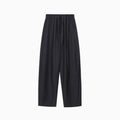 OEM Women's High Waist Straight Pants Brand Customizable Casual Comfortable Solid Elastic Waist Breathable Trousers for Summer