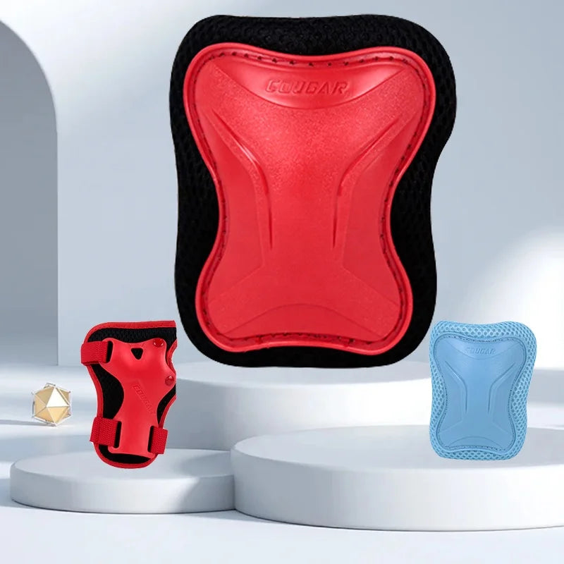 Cougar MH011 Kids Youth Knee Pad Elbow Pads Guards Protective Gear Set for Roller Skates