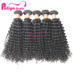 11.11 Sale One Donor Unprocessed Brazilian Curly Hair Weft Natural Black 1b Virgin Brazilian Deep Curls Human Hair Weave Bundles