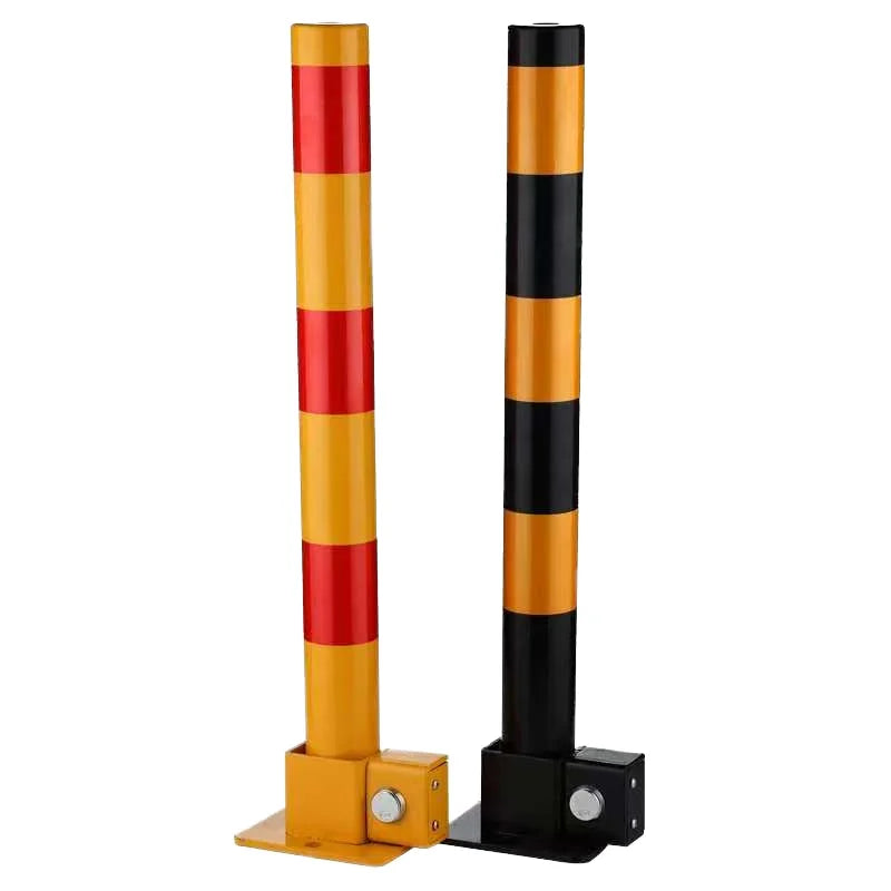 Factory Flexible Spring Post Traffic Installation Safety Bollard Space Protector Parking Lock Barrier Post for Garage