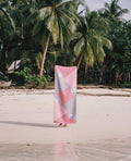 Custom Pattern Quick Dry Larger Sand Proof Microfiber Beach Towel for Vacation