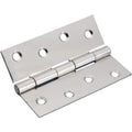 OEM & ODM Custom Silver Industrial Design Style Stainless Steel Door Hinge Wooden Door with Ball Bearing for Hotels and Windows