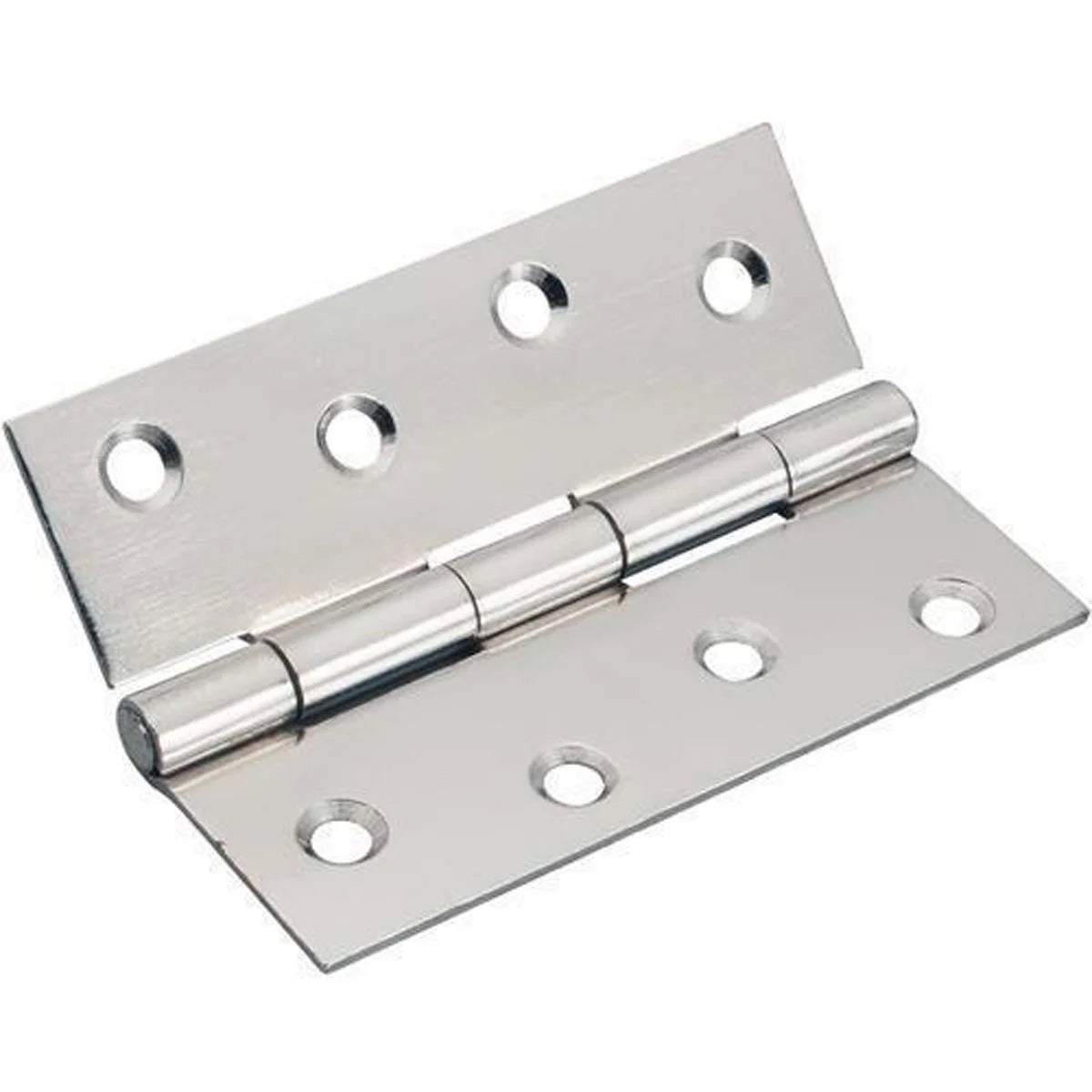 OEM & ODM Custom Silver Industrial Design Style Stainless Steel Door Hinge Wooden Door with Ball Bearing for Hotels and Windows