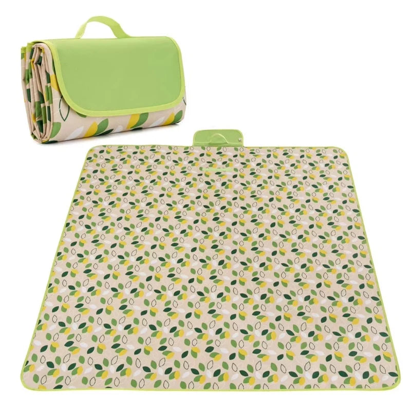WOQI Extra Large Outdoor Picnic Blanket Camping Blanket  Sand-Proof and Waterproof Picnic Mat for Picnic Beach   Camping